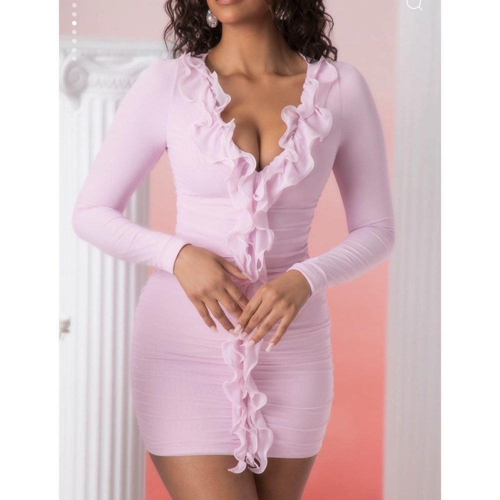 Oh Polly pink dress